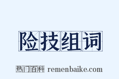 险技组词是什么意思的图片